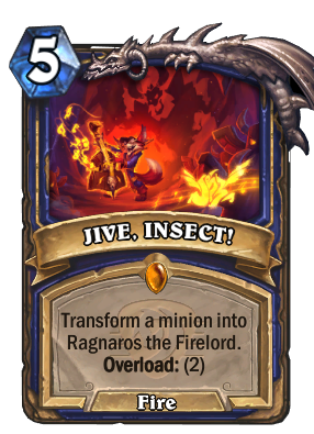 JIVE, INSECT! Card Image