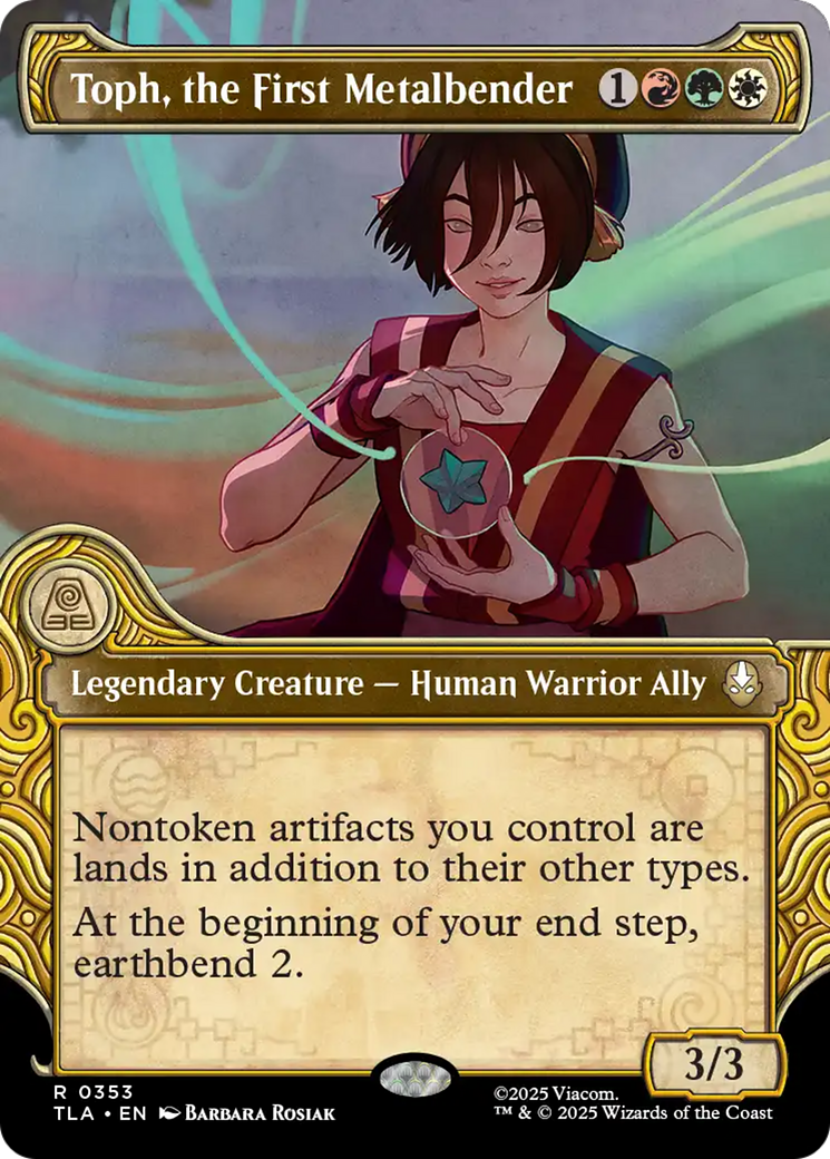 Toph, the First Metalbender Card Image