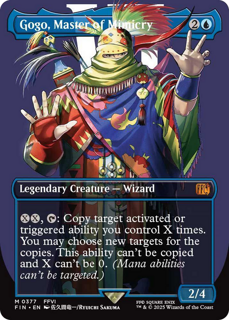 Gogo, Master of Mimicry Card Image