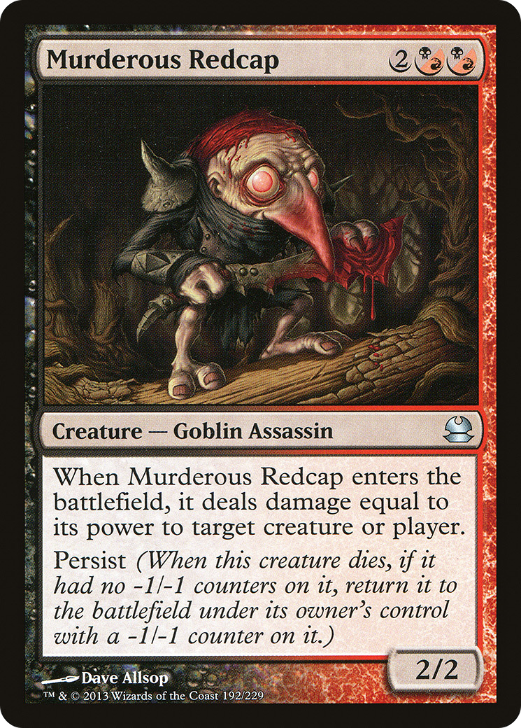 Murderous Redcap Card Image