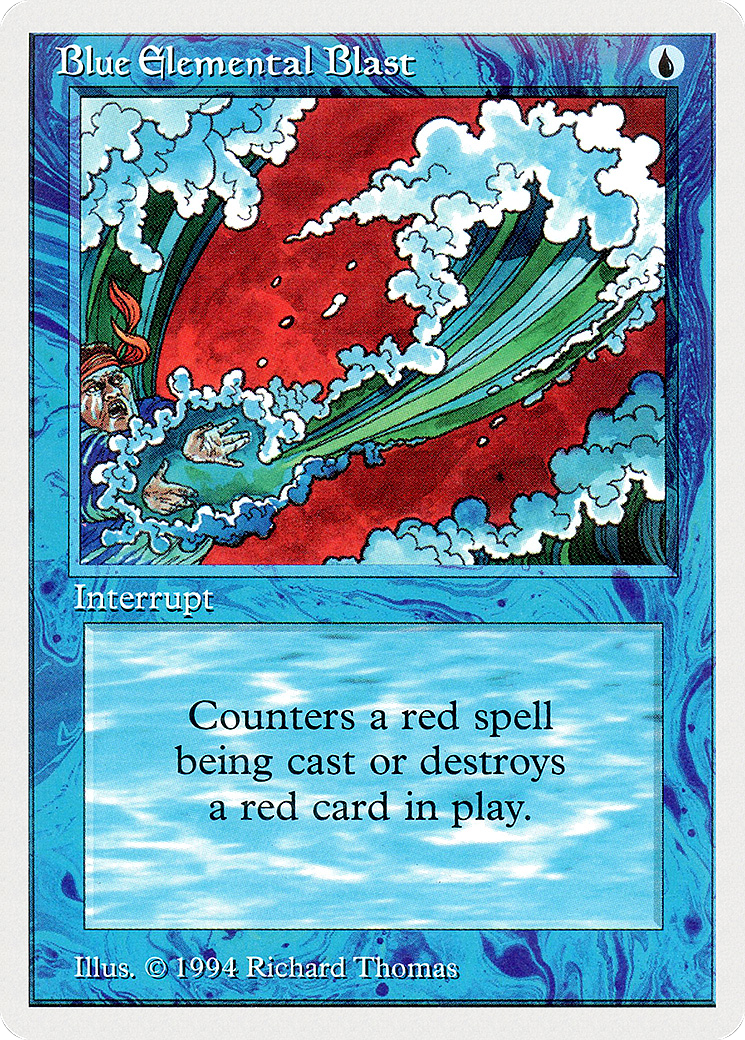 Blue Elemental Blast Card Image