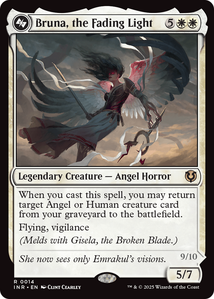 Bruna, the Fading Light // Brisela, Voice of Nightmares Card Image
