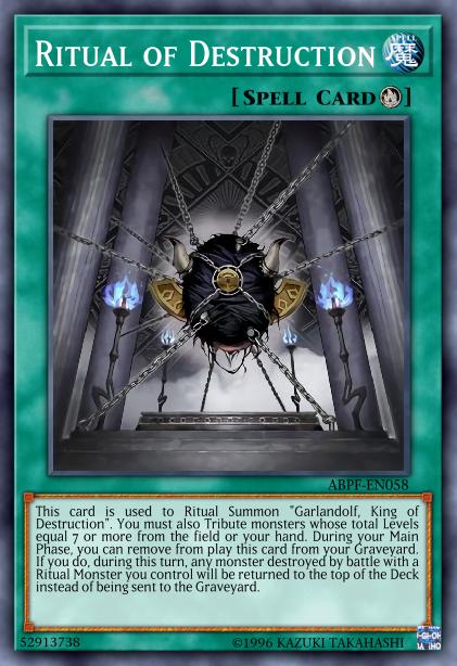 Ritual of Destruction Card Image