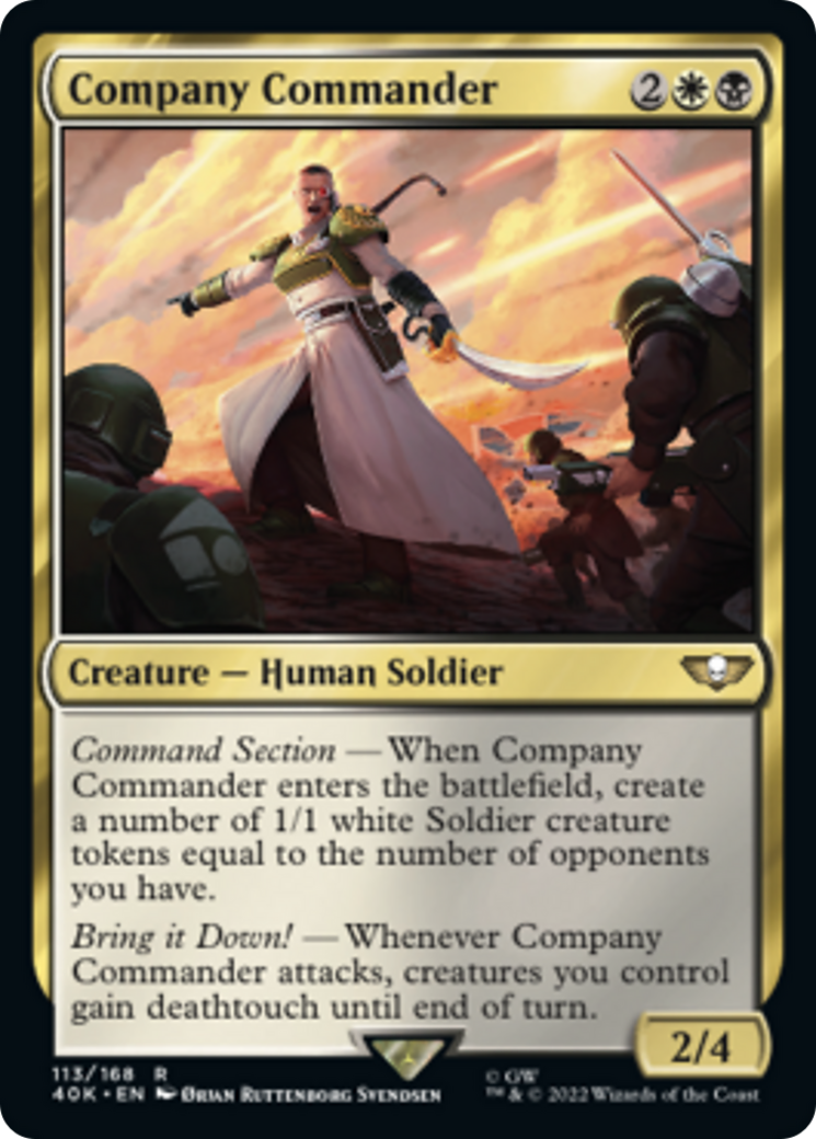 Company Commander Card Image