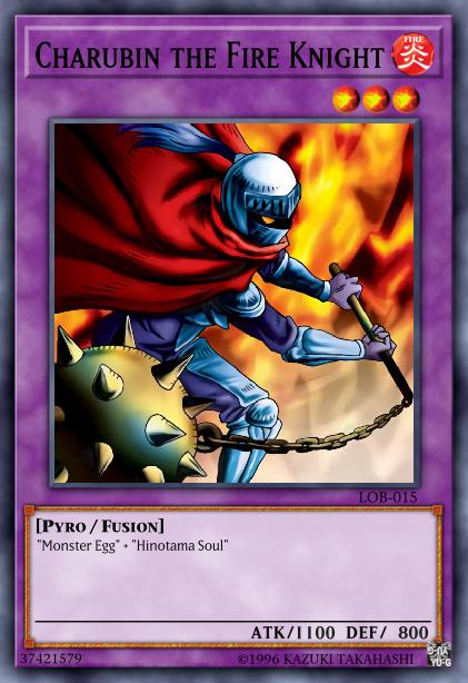 Charubin the Fire Knight Card Image