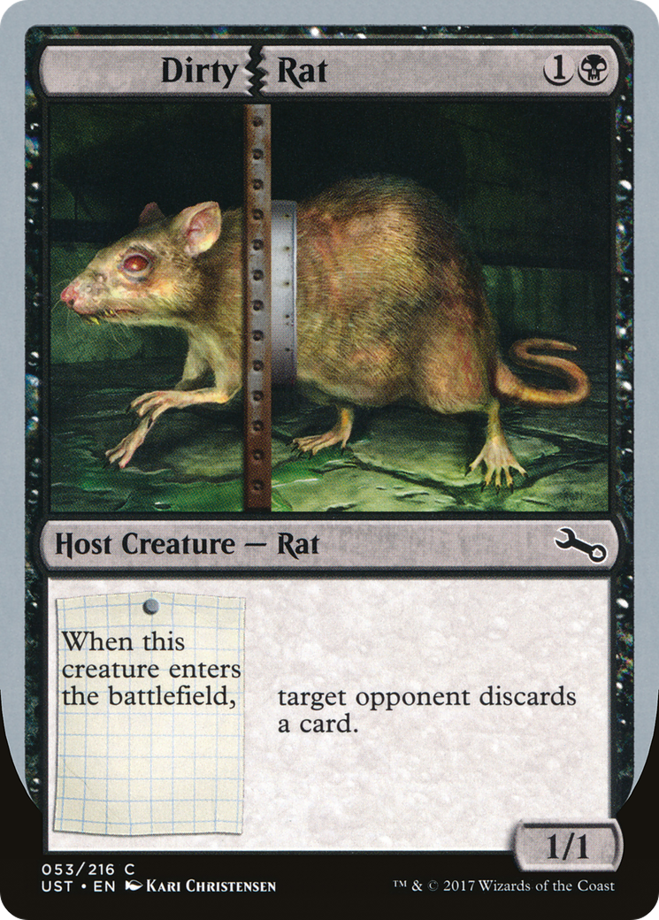 Dirty Rat Card Image