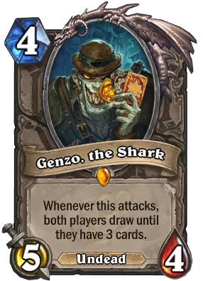 Genzo, the Shark Card Image