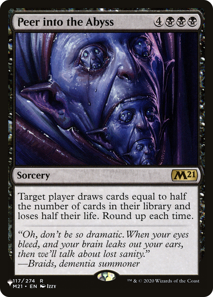 Peer into the Abyss Card Image