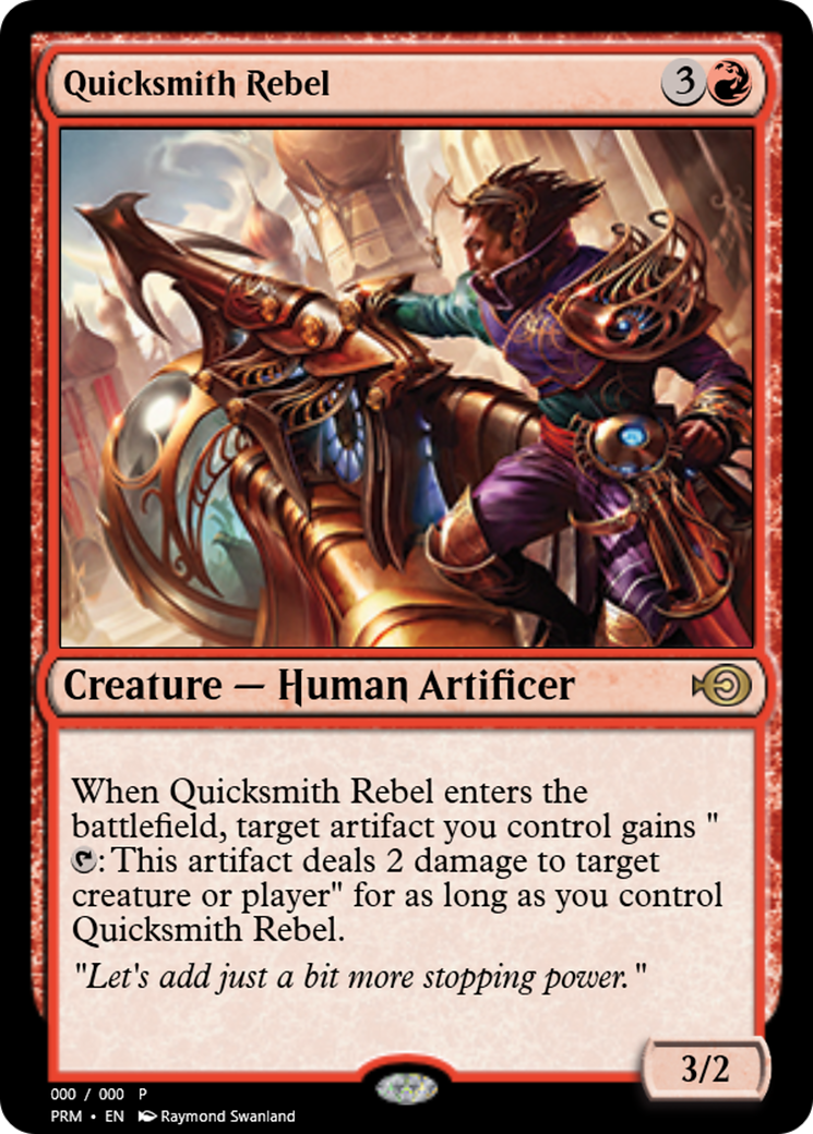 Quicksmith Rebel Card Image
