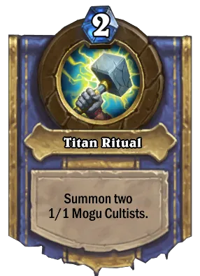 Titan Ritual Card Image