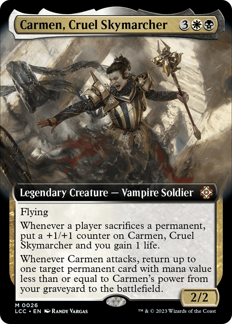 Carmen, Cruel Skymarcher Card Image