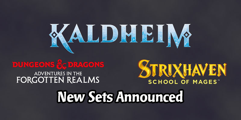 The Magic the Gathering 2021 Roadmap - Innistrad, Time Spiral, Dungeons & Dragons, and more!