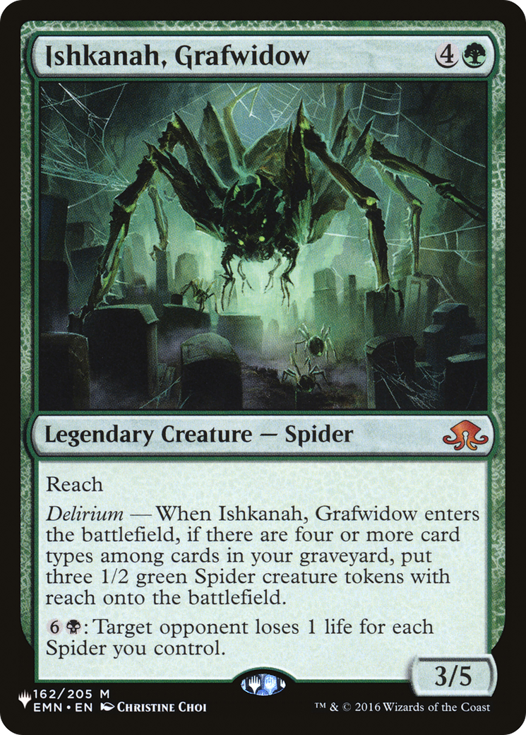 Ishkanah, Grafwidow Card Image