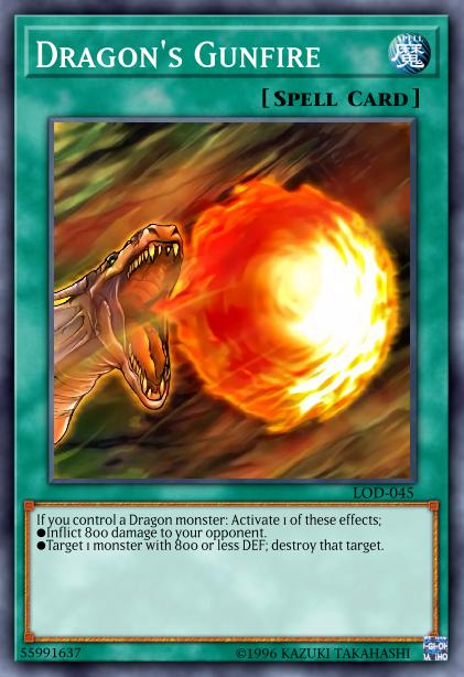 Dragon's Gunfire Card Image