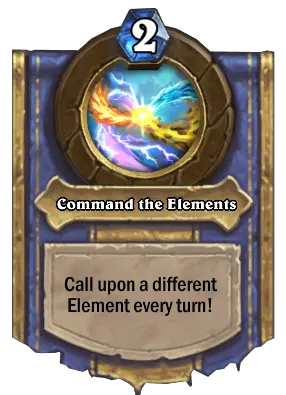 Command the Elements Card Image