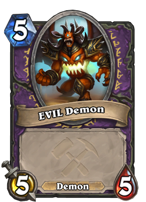 EVIL Demon Card Image