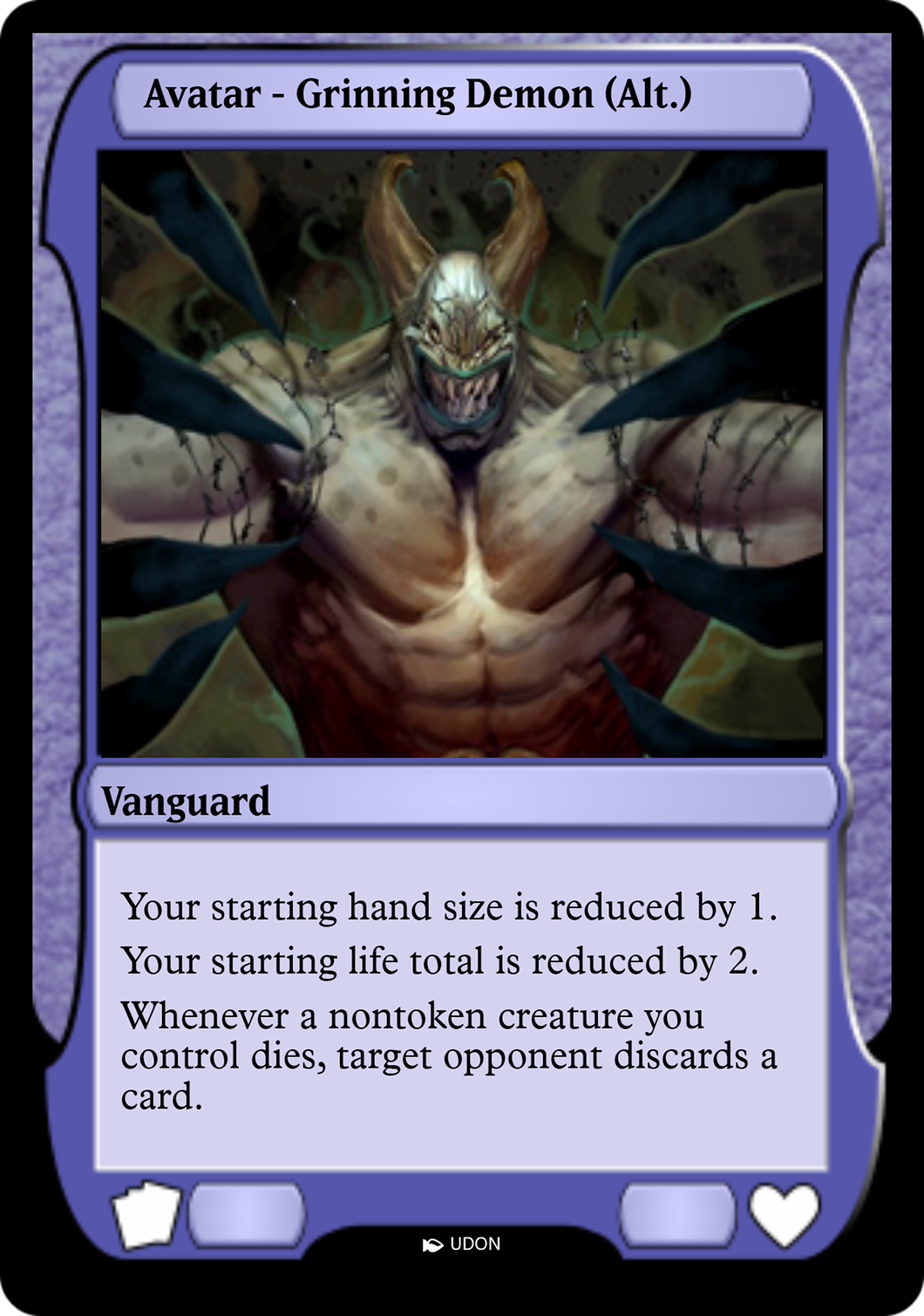 Grinning Demon Avatar Card Image