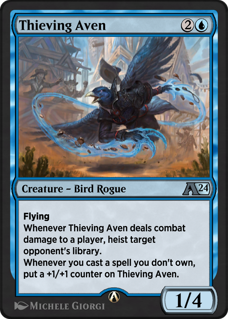 Thieving Aven Card Image