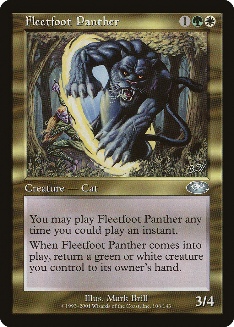 Fleetfoot Panther Card Image