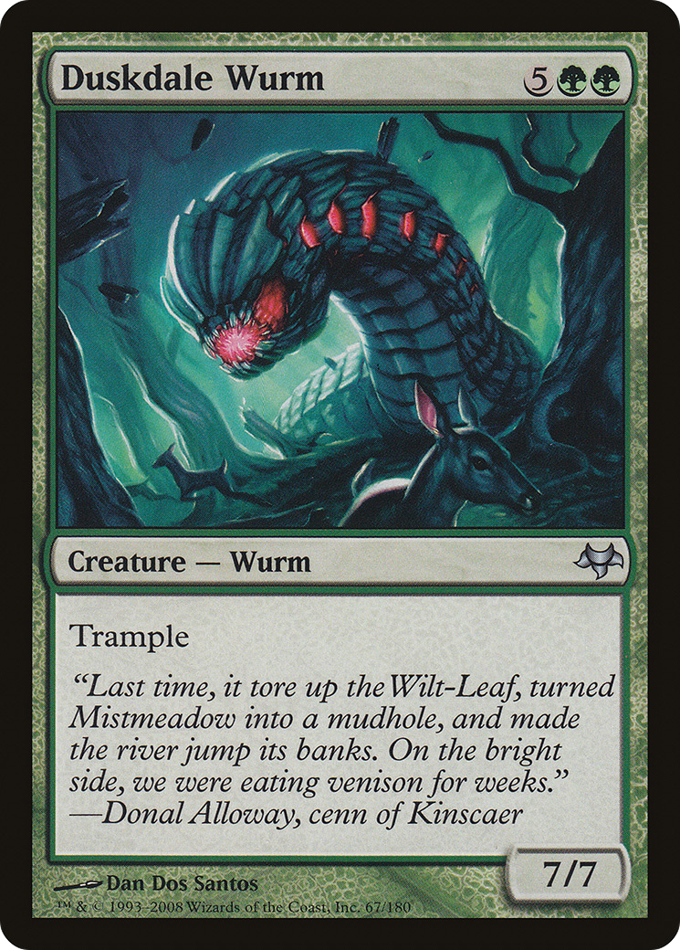 Duskdale Wurm Card Image