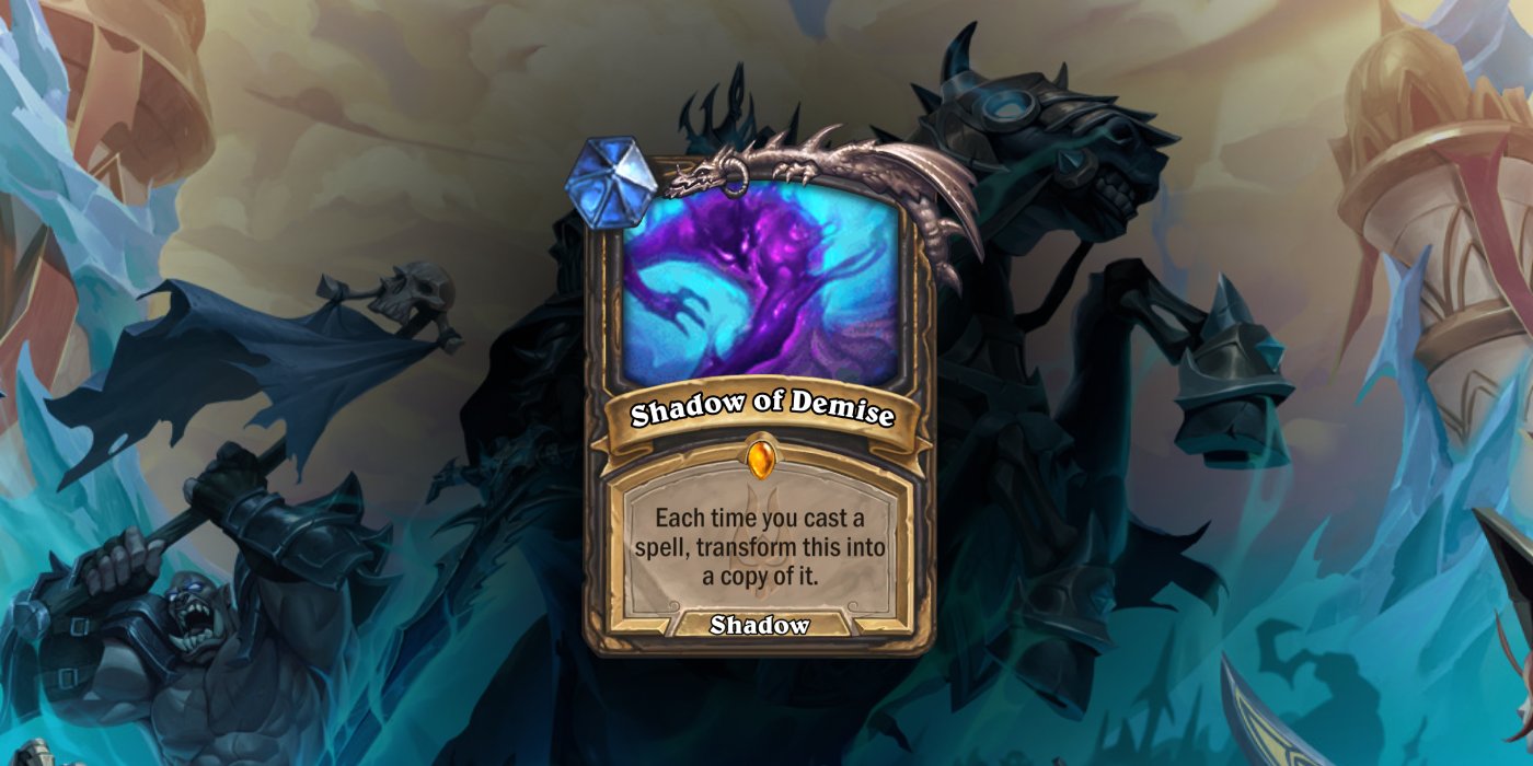 Shadow of Demise is a New Legendary Rogue Spell Revealed by Blizzard for March of the Lich King