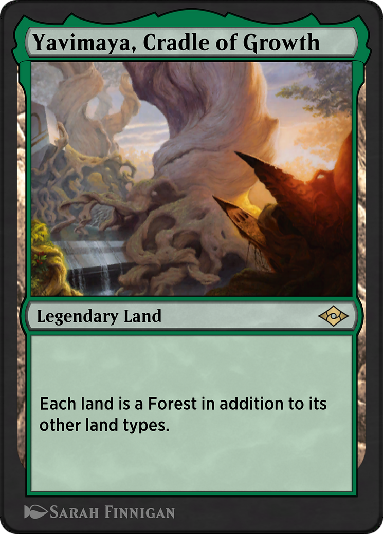 Yavimaya, Cradle of Growth Card Image