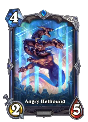 Angry Helhound Signature Card Image