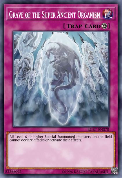Grave of the Super Ancient Organism Card Image