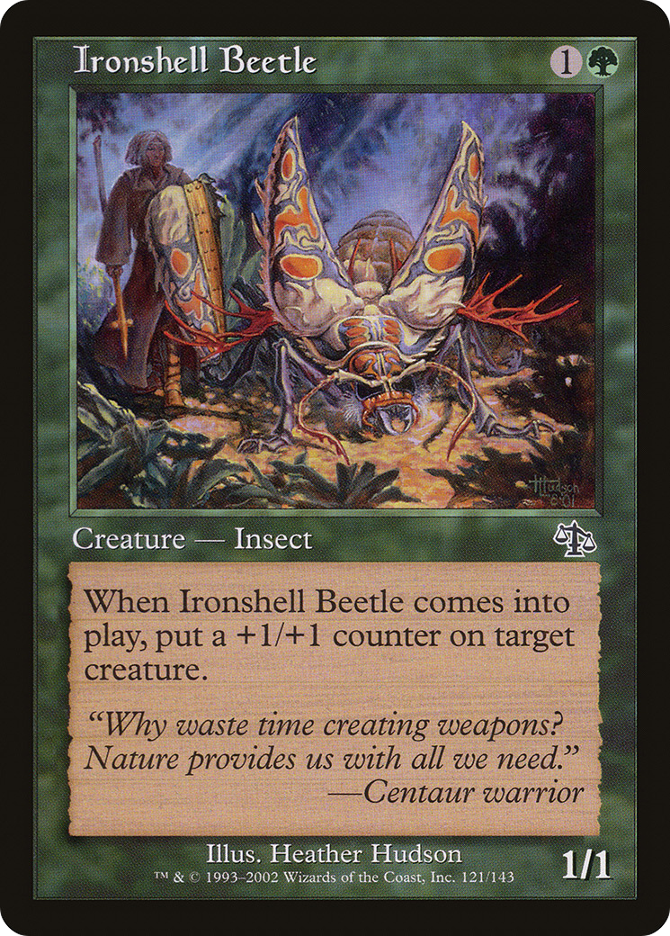 Ironshell Beetle Card Image