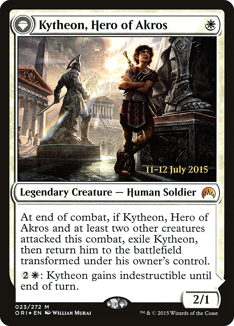 Kytheon, Hero of Akros // Gideon, Battle-Forged Card Image