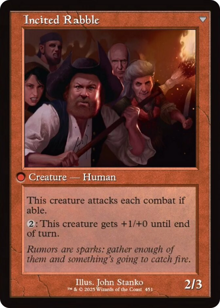 Town Gossipmonger // Incited Rabble Card Image
