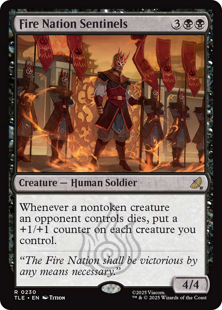 Fire Nation Sentinels Card Image