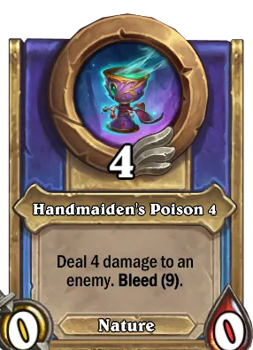 Handmaiden's Poison 4 Card Image