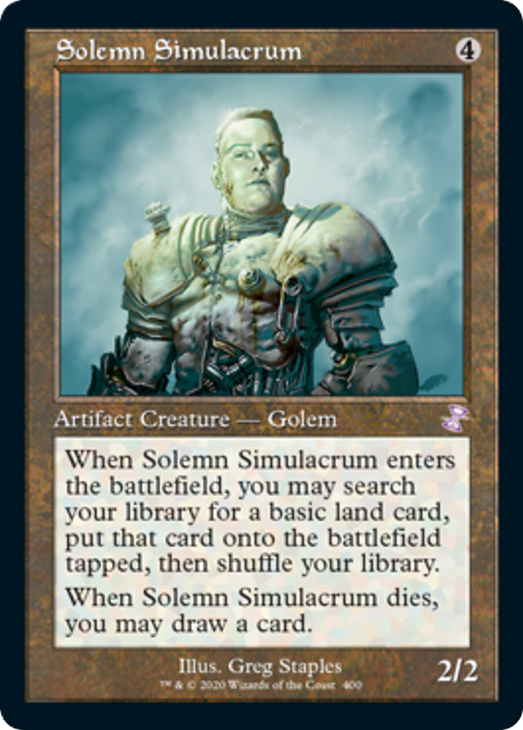 Solemn Simulacrum Card Image