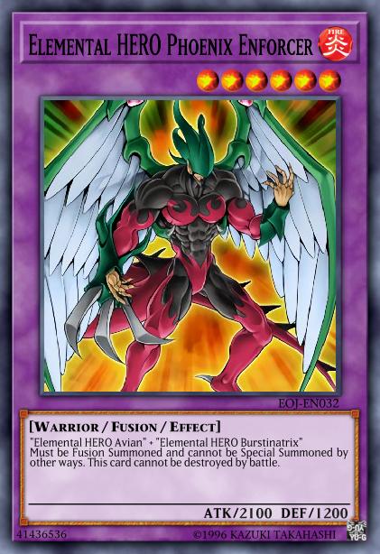 Elemental HERO Phoenix Enforcer Card Image