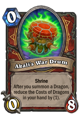 Akali's War Drum Card Image