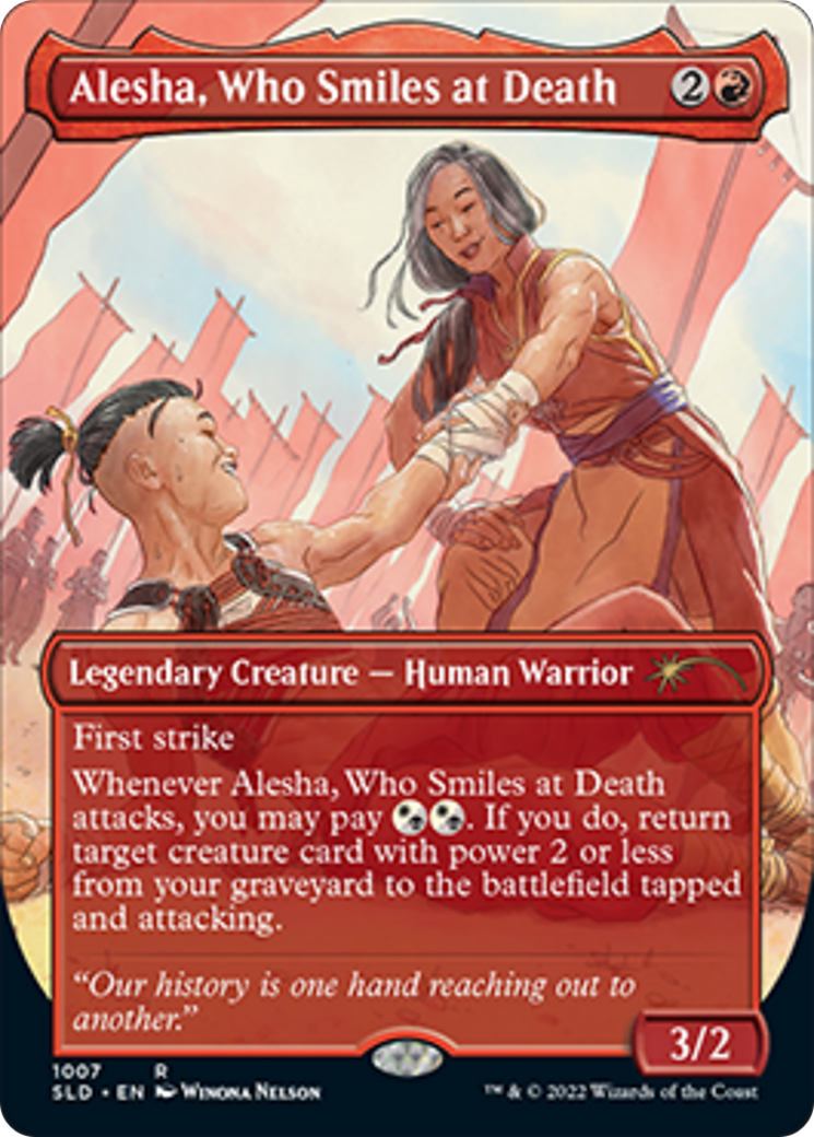 Alesha, Who Smiles at Death Card Image