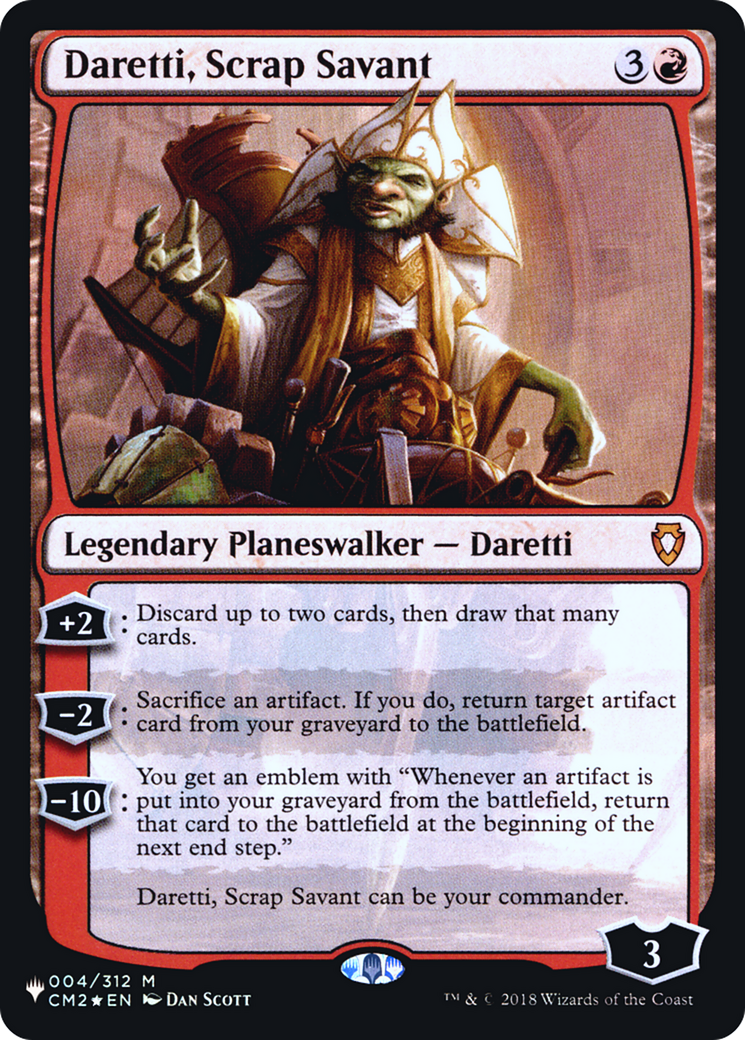 Daretti, Scrap Savant Card Image