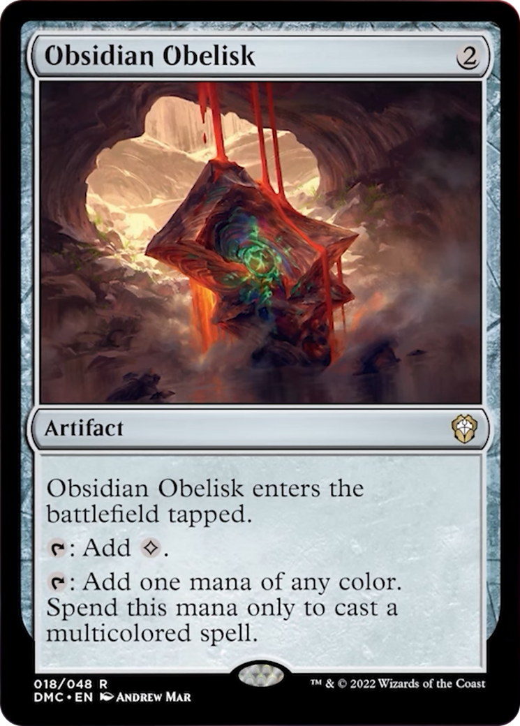 Obsidian Obelisk Card Image