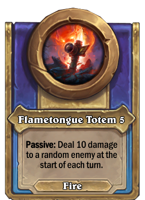 Flametongue Totem 5 Card Image
