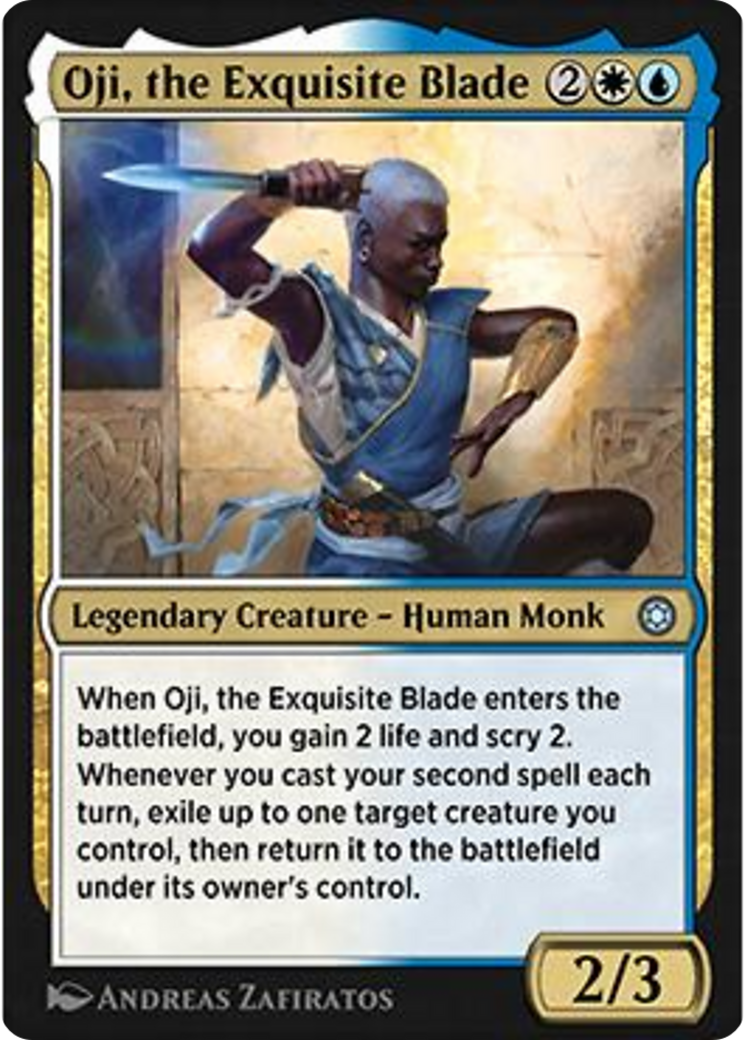 Oji, the Exquisite Blade Card Image