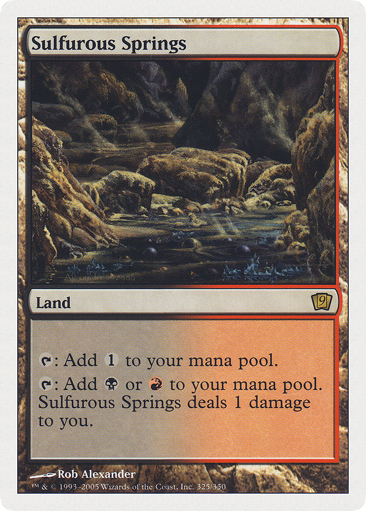 Sulfurous Springs Card Image