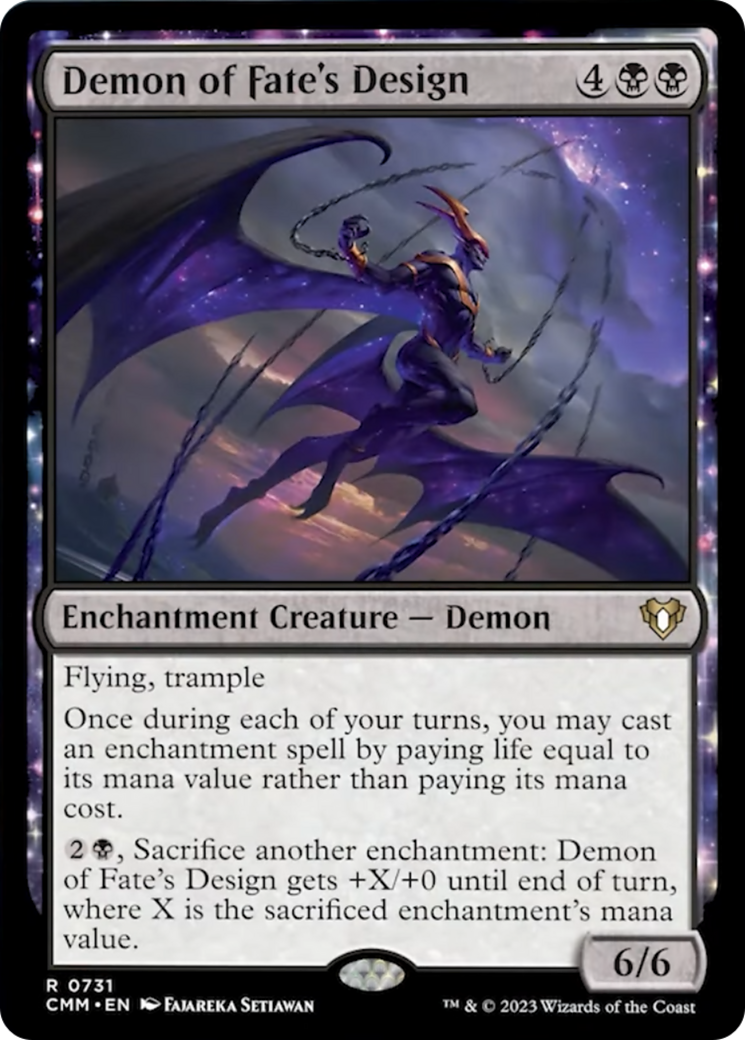 Demon of Fate's Design Card Image