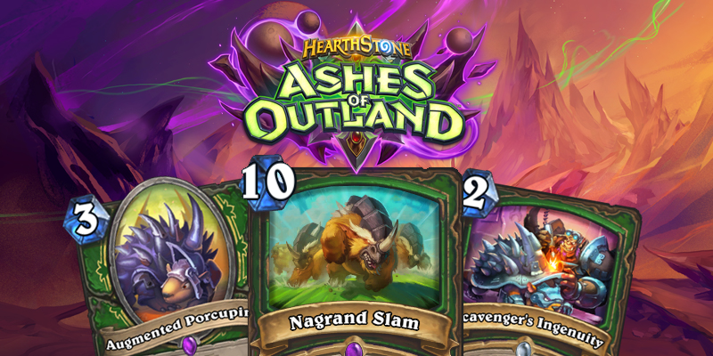 Our Thoughts on Hearthstone's Ashes of Outland Hunter Cards