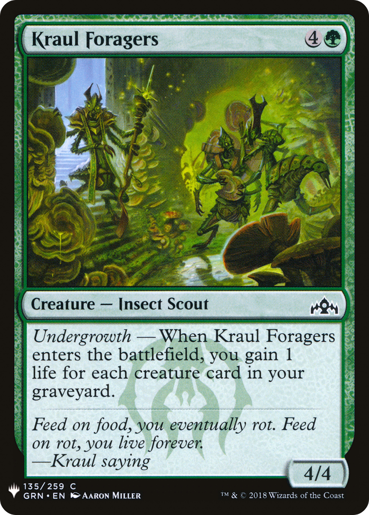 Kraul Foragers Card Image