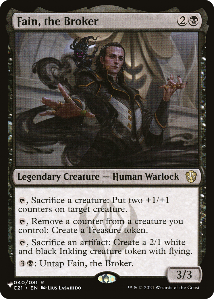 Fain, the Broker Card Image