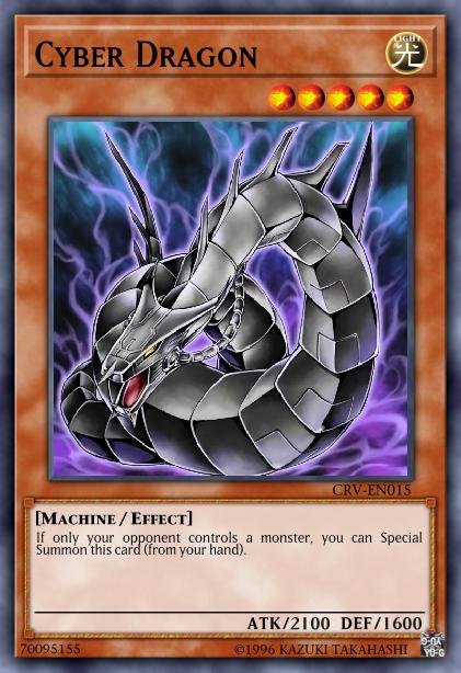 Cyber Dragon Yu-Gi-Oh Card, Art 2