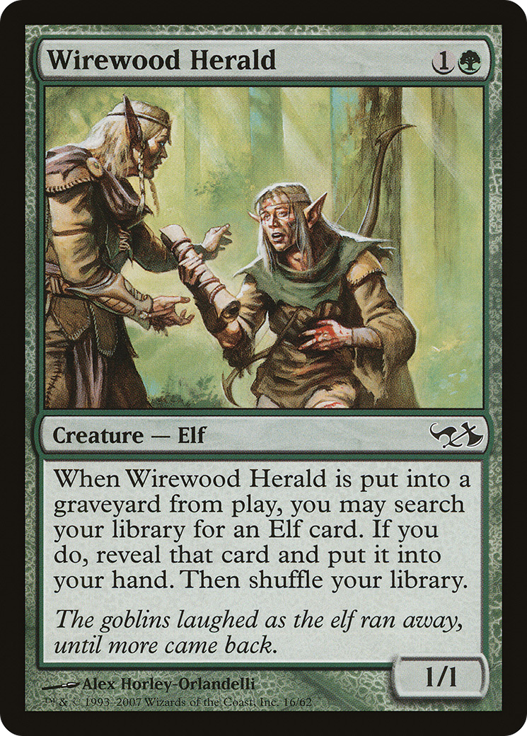 Wirewood Herald Card Image