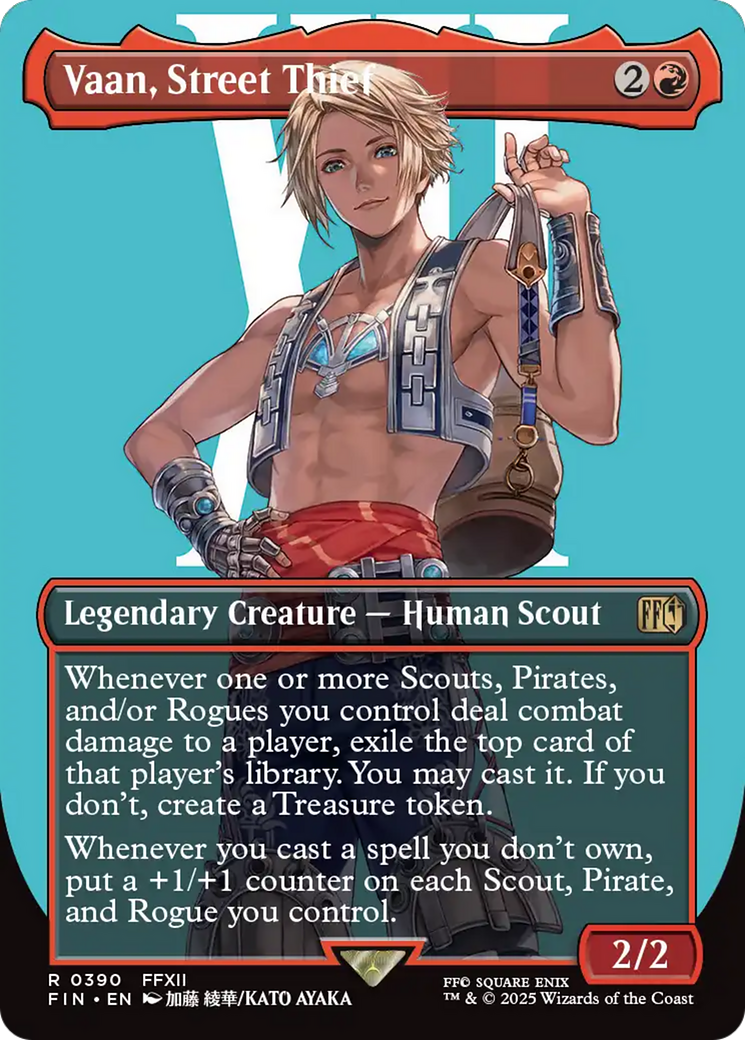Vaan, Street Thief Card Image