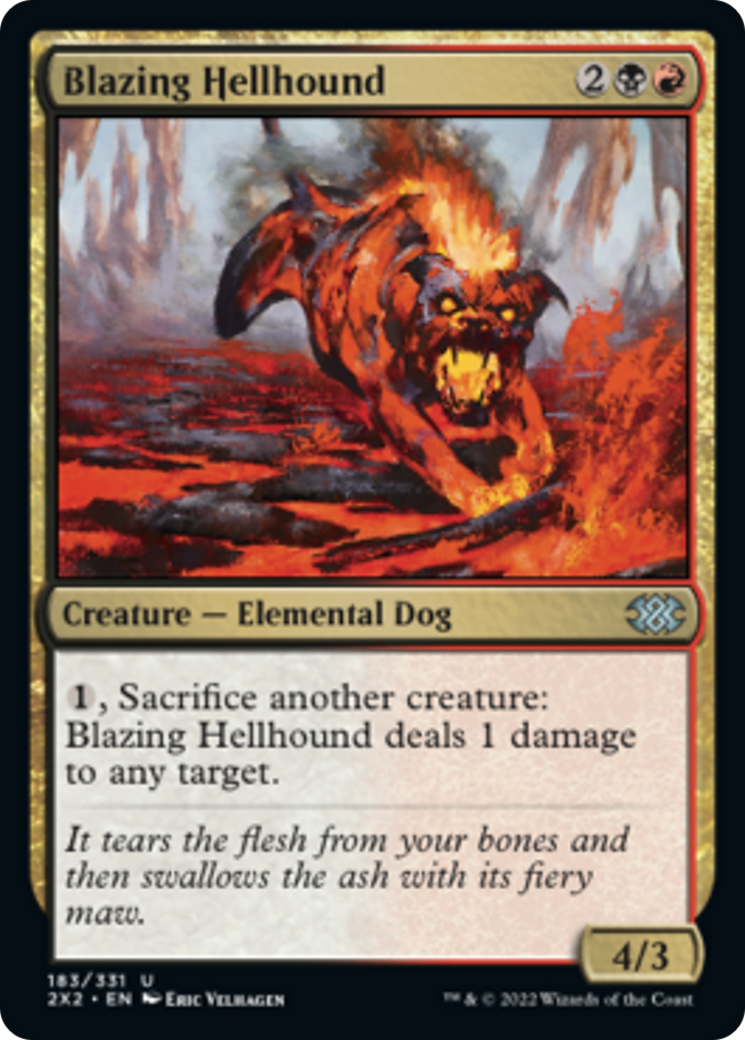Blazing Hellhound Card Image